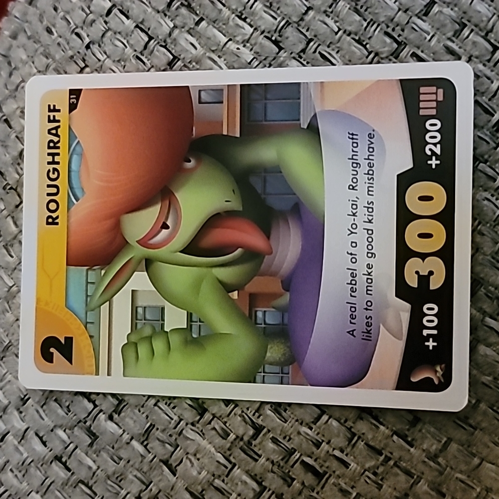 Roughraff Yo-Kai Watch Card